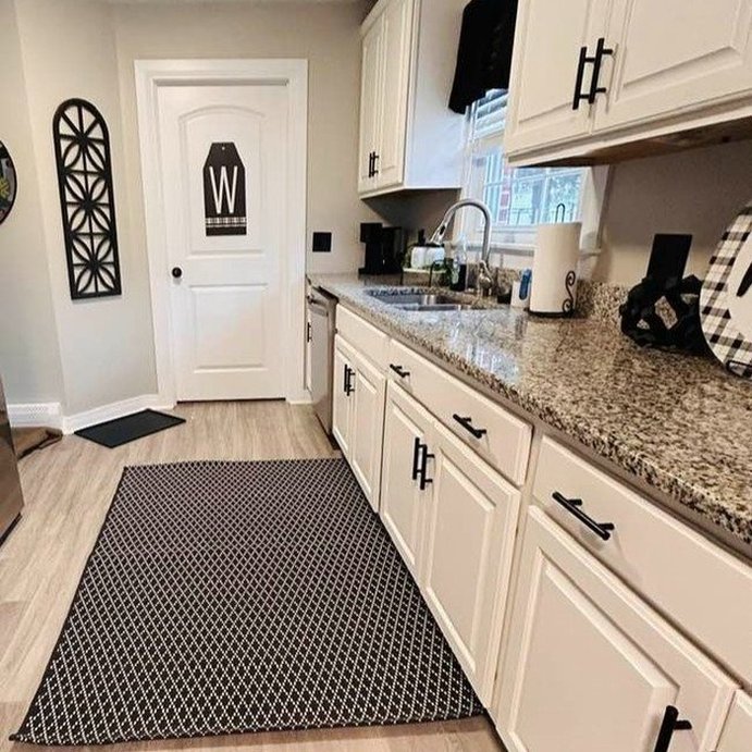 user image by @crystalwentzel, 4&#39;x5&#39;6&#34; Small Diamond Area Rug Charcoal Gray - Room Essentials&#8482;