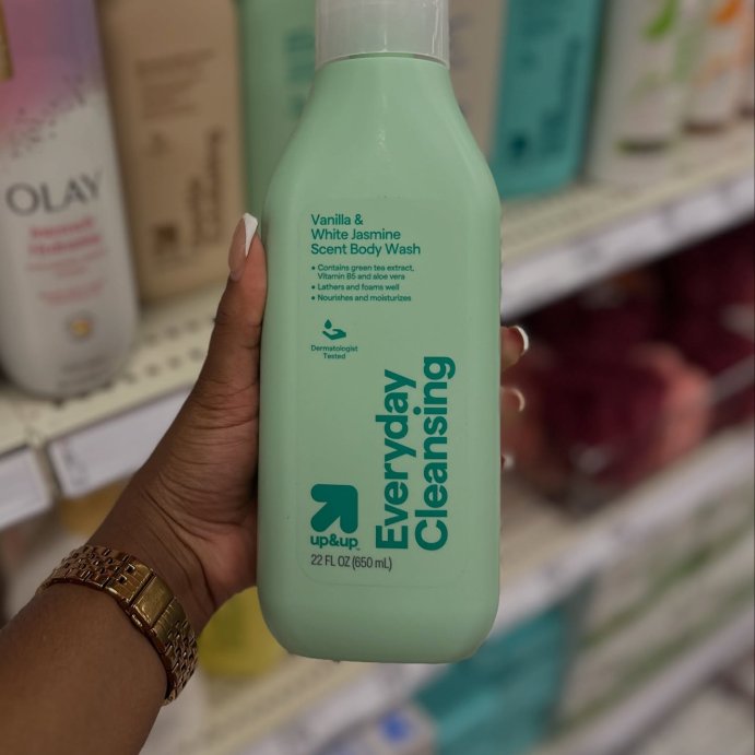 user image by @spottedattarget_, Everyday Cleansing Body Wash - Vanilla & White Jasmine - up&up™