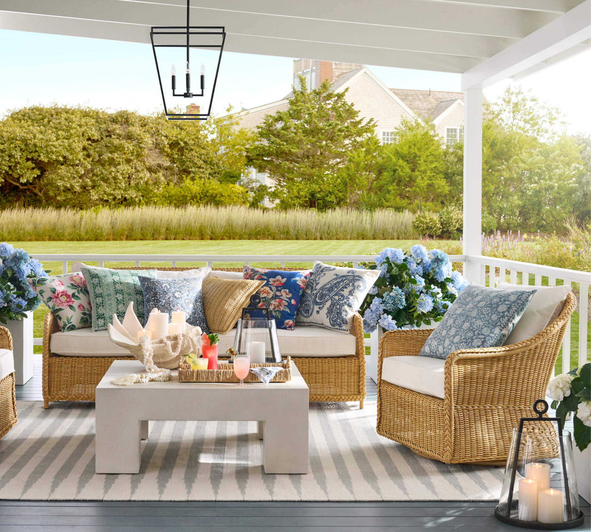 Patio Ideas Inspiration Furniture Decor Pottery Barn