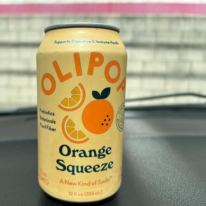 user image by @realtorwhitneygregg, OLIPOP Orange Squeeze Prebiotic Soda - 12 fl oz Can