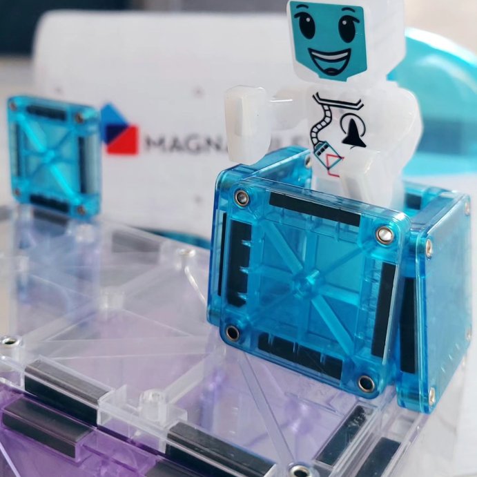 user image by @our.play.inspired.journey, MAGNA-TILES Space: Magnetic Building Sets for Kids, Educational Toy for Creative Thinking, Math, Fine Motor Skills, Engineering