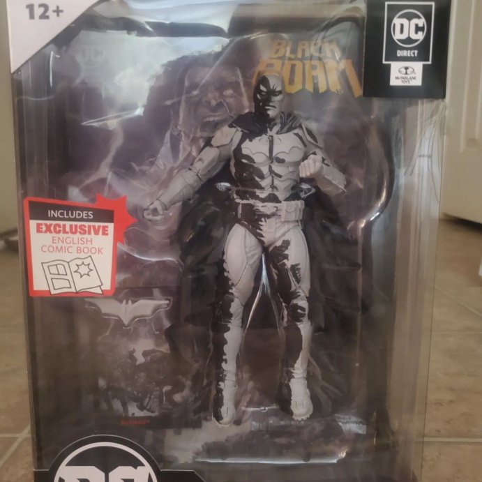 user image by @spadestoyshelf, DC Comics Black Adam Comic Book with Batman Action Figure (Target Exclusive)