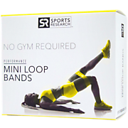 Shop Sports Research Corporation Mini Loop Bands - 5 Levels of Resistance and more
