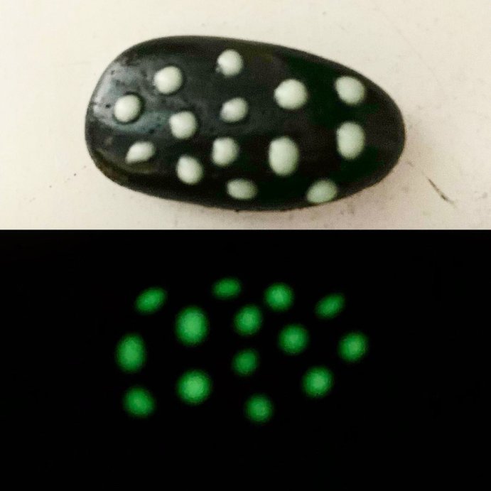 user image by @veganvissa, Creativity for Kids Glow in the Dark Rock Painting Kit: DIY Art for Kids Activities, Painted Rock Kits, Ages 6+