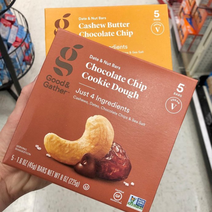 user image by @southerngirlshopwithme, Chocolate Chip Cookie Dough Nutrition Bars - 5ct - Good & Gather&#8482;