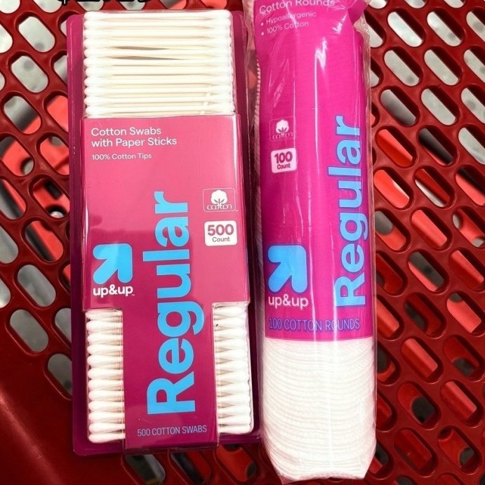 user image by @hygiene101.destinyann, Regular Cotton Swabs Paper Sticks - 500ct - up&#38;up&#8482;