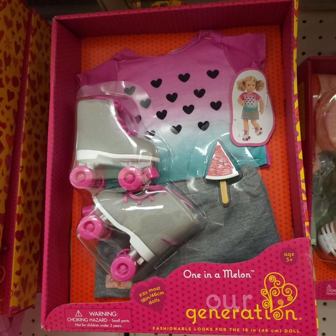 user image by @creativelyellie, Our Generation One in a Melon with Roller Blades Fashion Outfit for 18&#34; Dolls