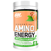 Shop Optimum Nutrition Essential Amino Energy Naturally Flavored Pre-Workout - Simply Peach Tea (25 Servings) and more
