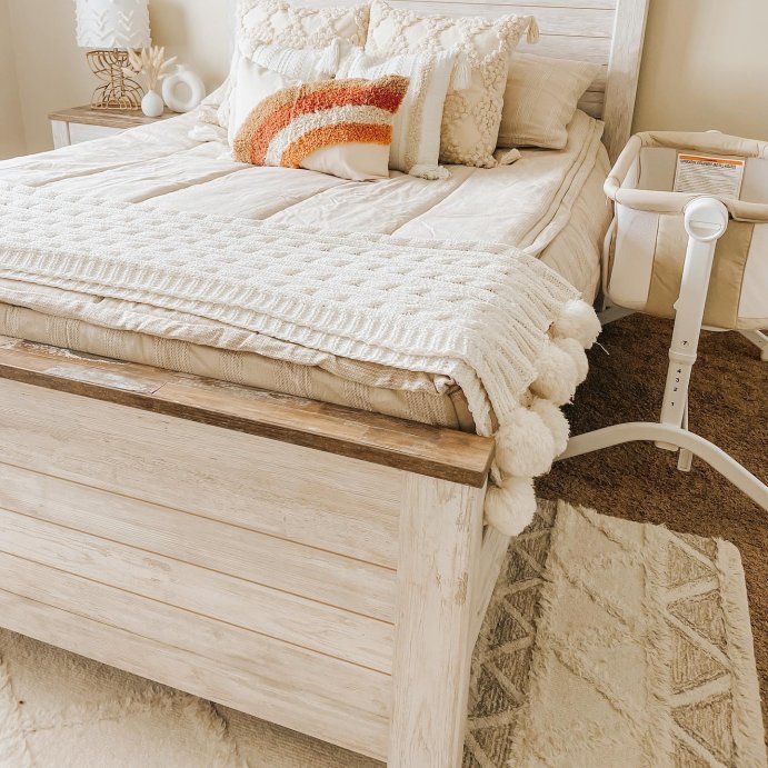user image by @baileetaylor, Baby Delight Beside Me Wink Organic Bassinet &#38; Bedside Sleeper