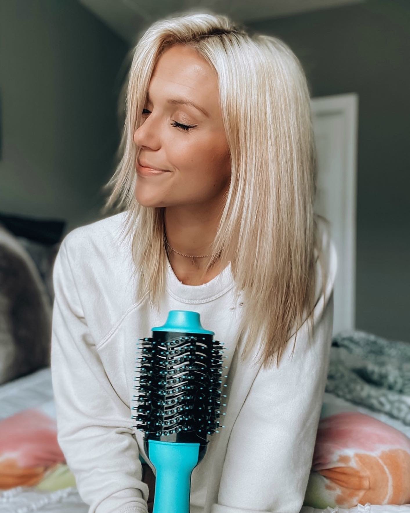 user image by @madison.covert, Revlon One-Step Volumizer Hair Dryer and Hot Air Brush