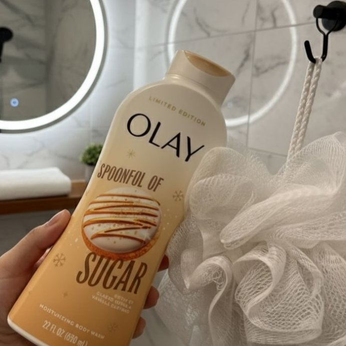 user image by @carols.rojas, Olay Limited Edition Holiday Body Wash - Spoonful of Sugar - 22 fl oz