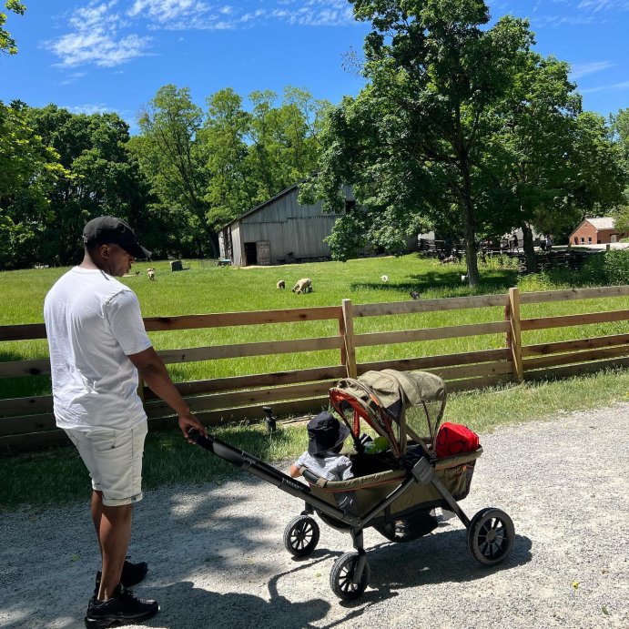 user image by @amixxasz, Evenflo Pivot Xplore All-Terrain Double Stroller Wagon