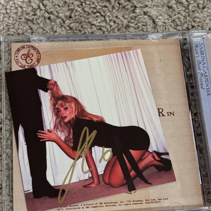 user image by @whenjuliafallsinlove, Sabrina Carpenter - Man's Best Friend (Target Exclusive)