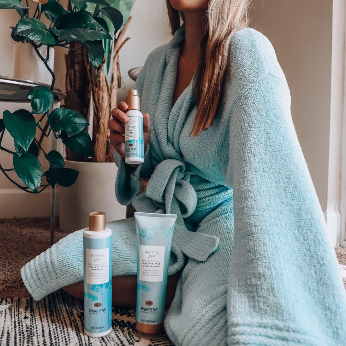 user image by @styledbyninablog, Pantene Sulfate and Silicone Free Baobab Shampoo, Hydrates for Soft Healthy Hair, Nutrient Blends - 9.6 fl oz