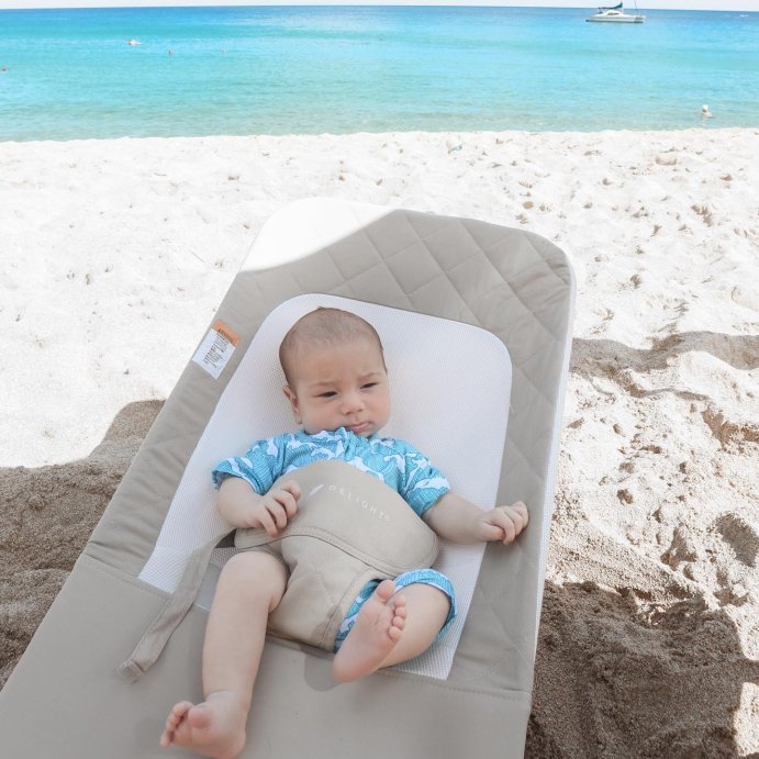 user image by @the.geib.tribe, Baby Delight Alpine Deluxe Portable Bouncer