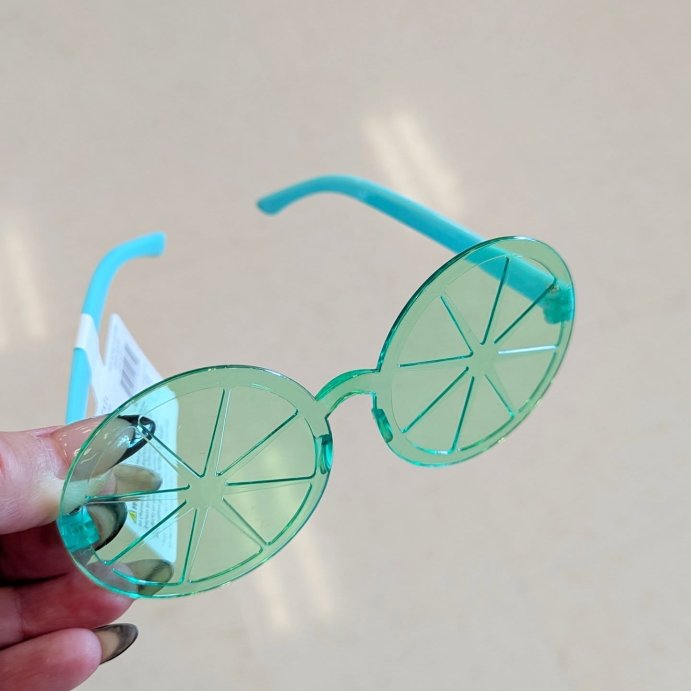 user image by @heartsandhaunts, Kids Novelty Rounded Glasses Green - Bullseye&#39;s Playground&#8482;