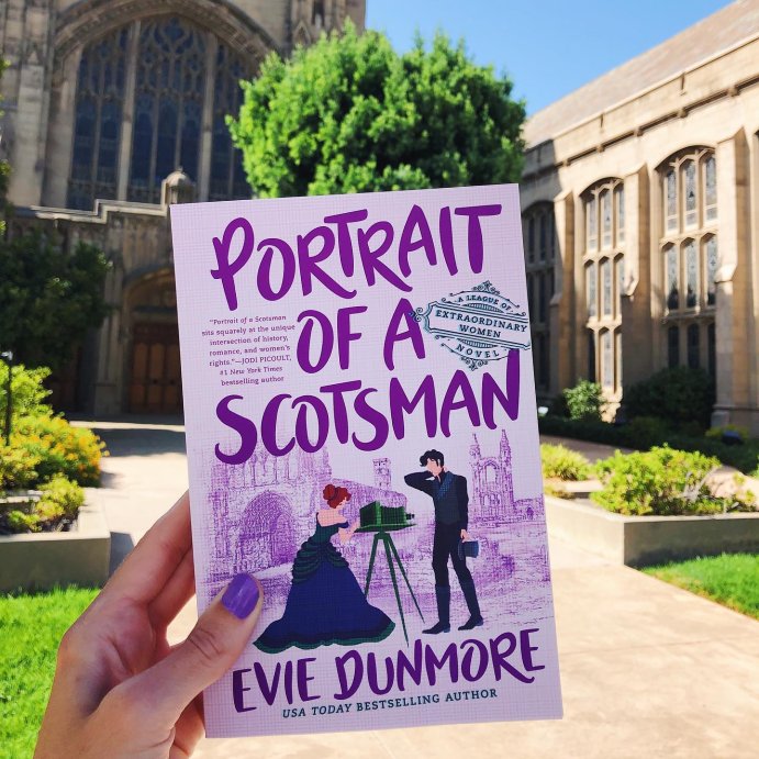 user image by @bookquoth, Portrait of a Scotsman - (League of Extraordinary Women) by  Evie Dunmore (Paperback)