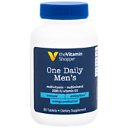 Shop the Vitamin Shoppe One Daily Men's Multivitamin & Multimineral with 2,000 IU Vitamin D3 (60 Tablets) and more