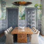 Foley Faux Mohair Grey Dining Chair Reviews Cb2