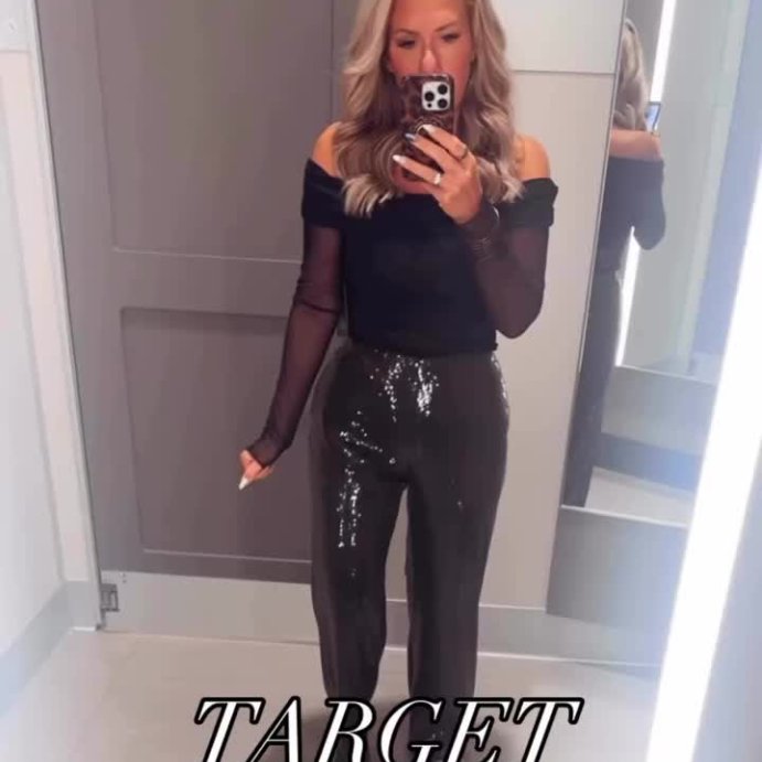 user image by @coachkikidavis, Women's Sequin Midi Skirt - A New Day™