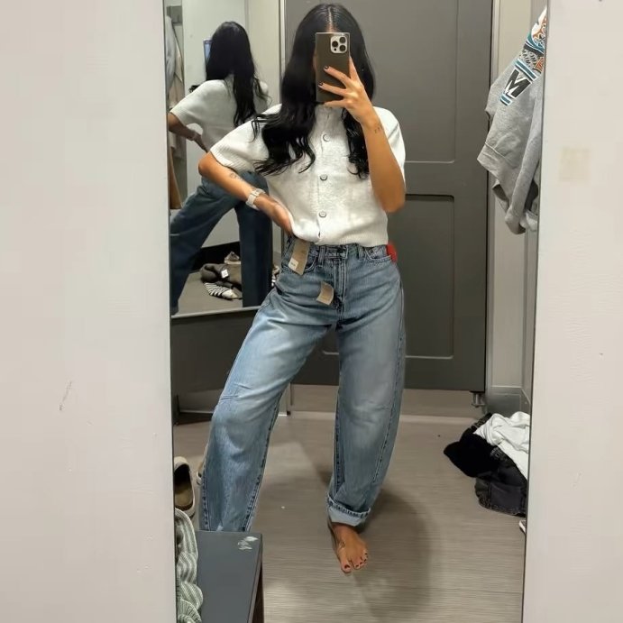 user image by @mrskaylabeaulieu, Levi's® Women's Cinch Barrel Jeans