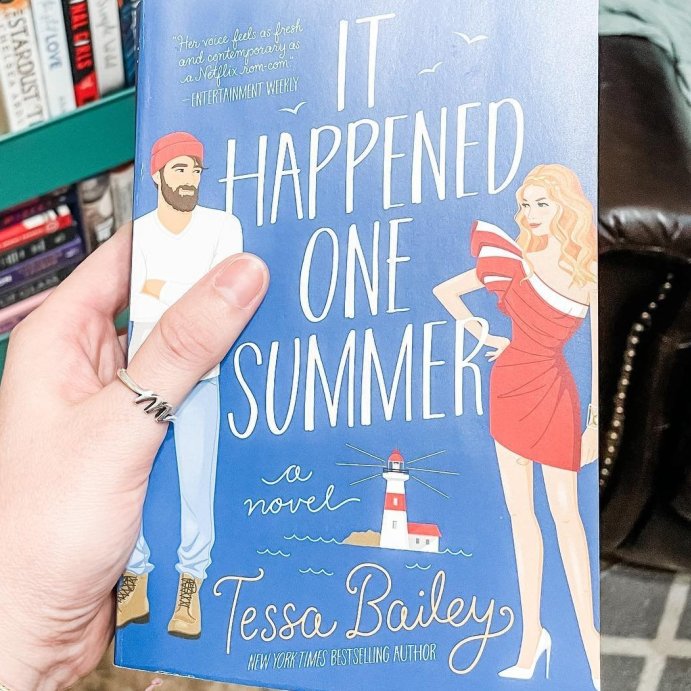 user image by @christin.mcnair, It Happened One Summer - by Tessa Bailey (Paperback)