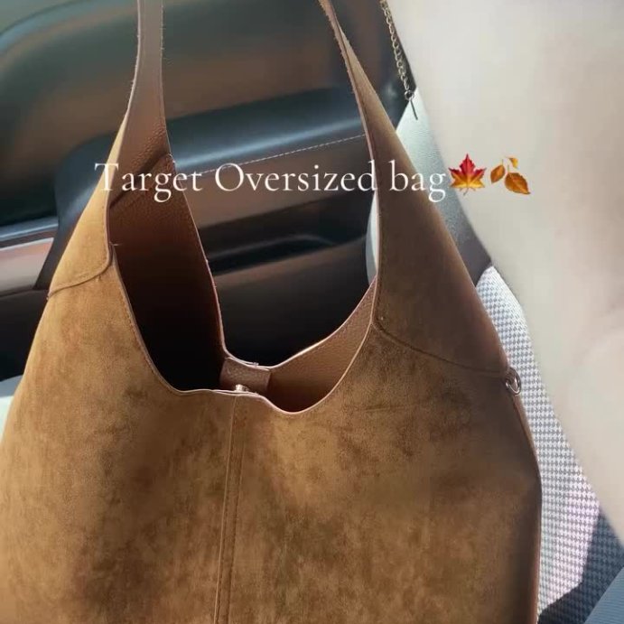 user image by @target_shopaholic_, Oversized Slouchy Shoulder Bag - Universal Thread™