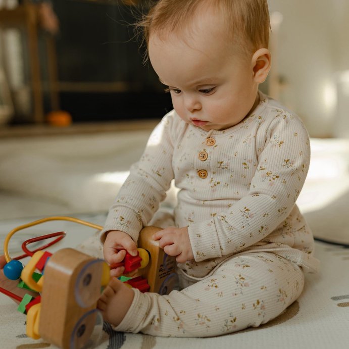 user image by @shannonspeach, Melissa &#38; Doug First Bead Maze Wooden Educational Toy for Floor, High Chair, Table