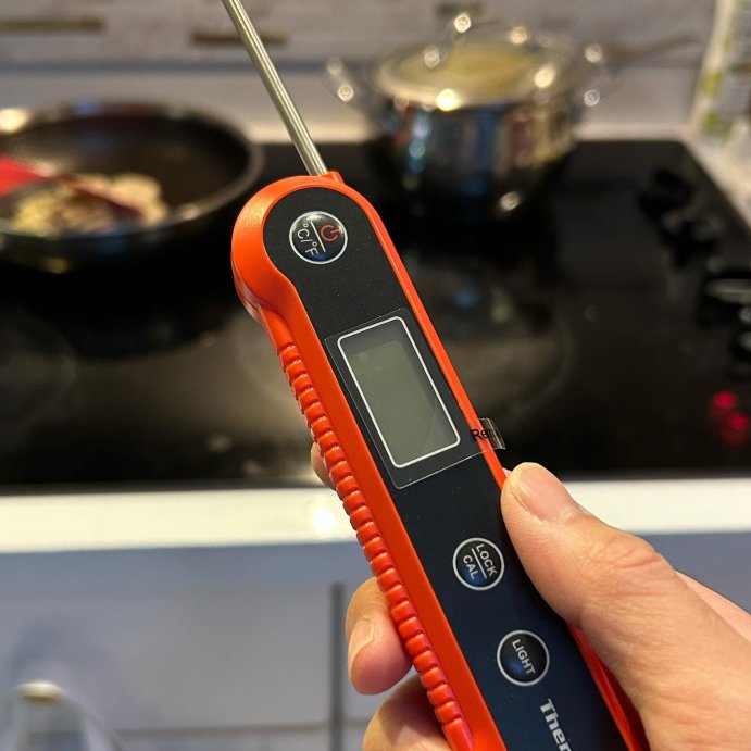 user image by @truly.cece88, ThermoPro Waterproof Instant Read Grilling Thermometer