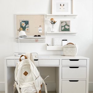 No Nails Wall Jewelry Holder and Linen Pinboard