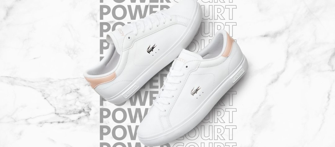 Lace Up in Lacoste Powercourt Sneaker JD Official