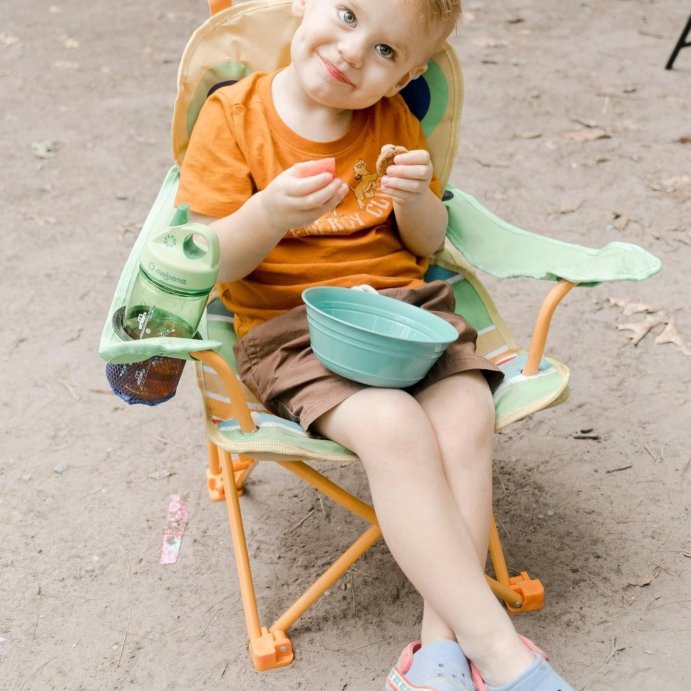 user image by @nickiharrisun, Melissa &#38; Doug Sunny Patch Giddy Buggy Folding Lawn and Camping Chair: For Kids, Maximum Capacity 120 lbs
