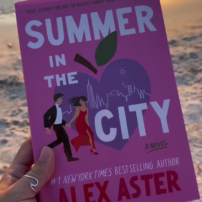 user image by @shyreads__, Summer in the City (Deluxe Limited Edition) - by  Alex Aster (Hardcover)