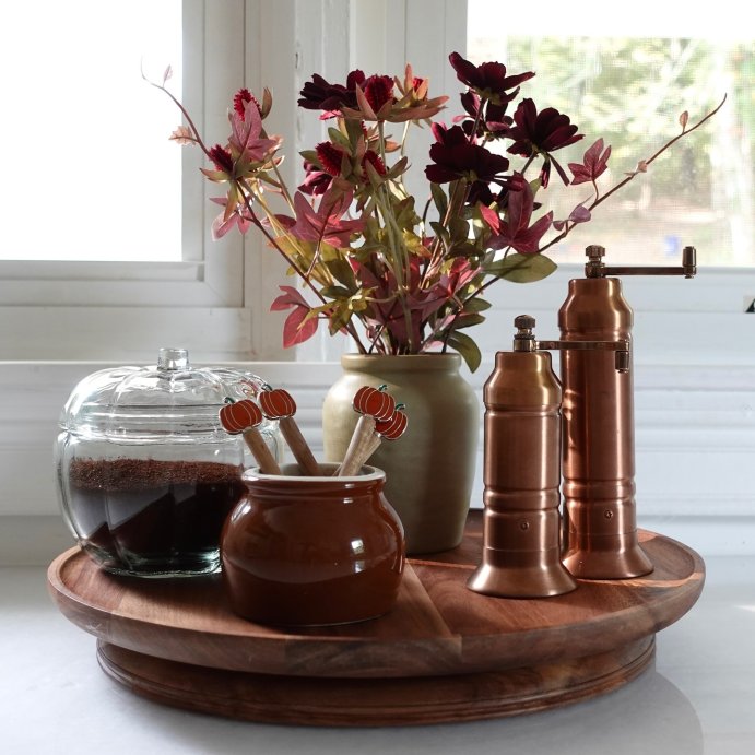user image by @taylorkrabill, Salt and Pepper Crank Grinder Copper Finish - Hearth & Hand™ with Magnolia