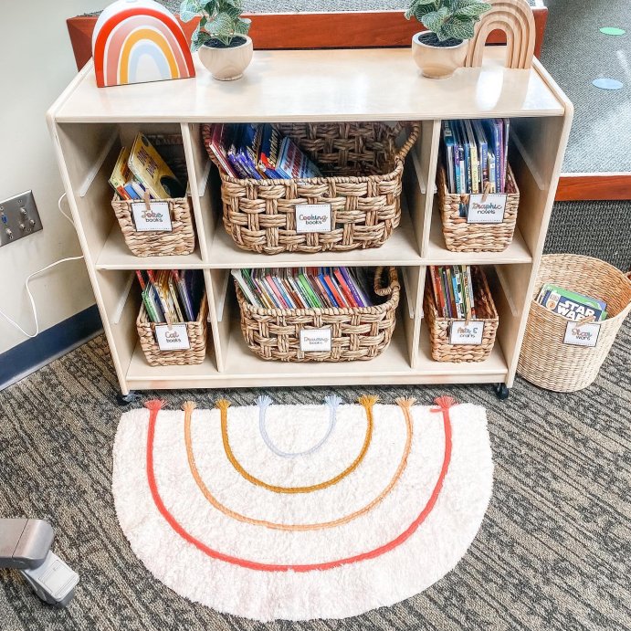 user image by @happyclassroomhappylife, Rainbow Kids&#39; Bath Rug - Pillowfort&#8482;
