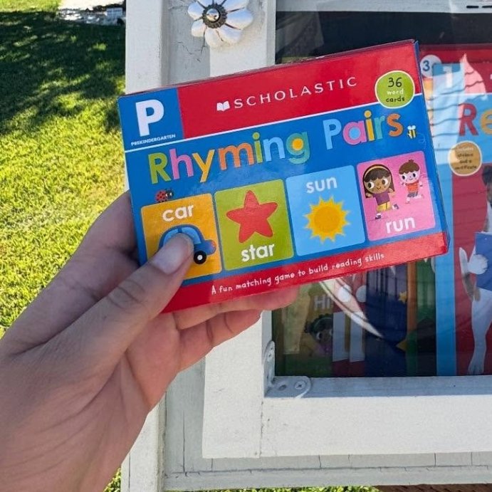user image by @lo_littlefreelibrary, Make Believe Ideas Rhyming Pairs Pre-K