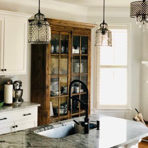 Harlowe Wire & Glass Indoor/Outdoor Pendant | Pottery Barn