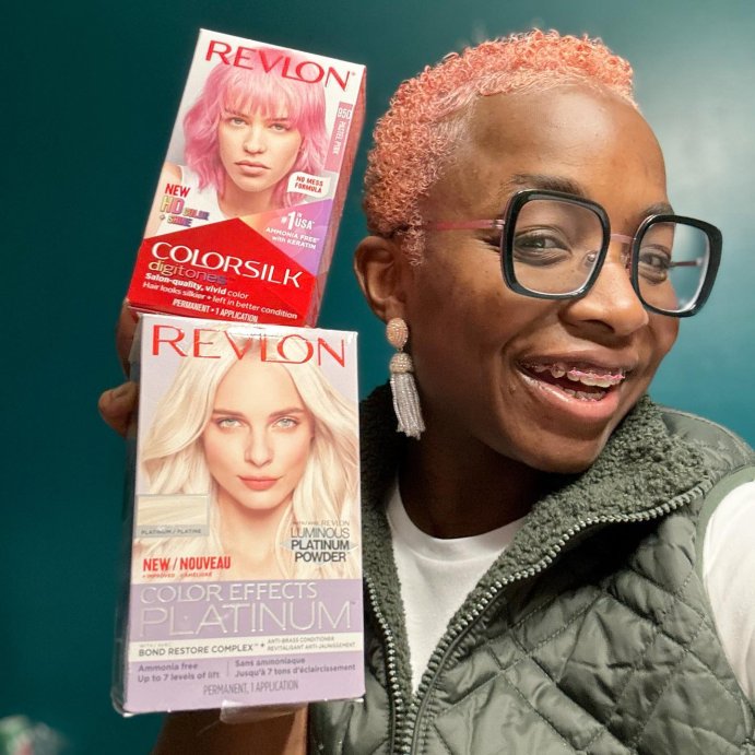 user image by @ukittenme27, Revlon ColorSilk Digitones Permanent Hair Color with Keratin - 4.4 fl oz