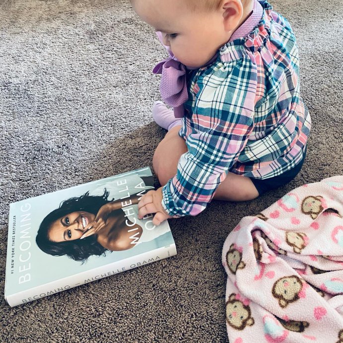 user image by @enyibrockanderson, Becoming - by Michelle Obama
