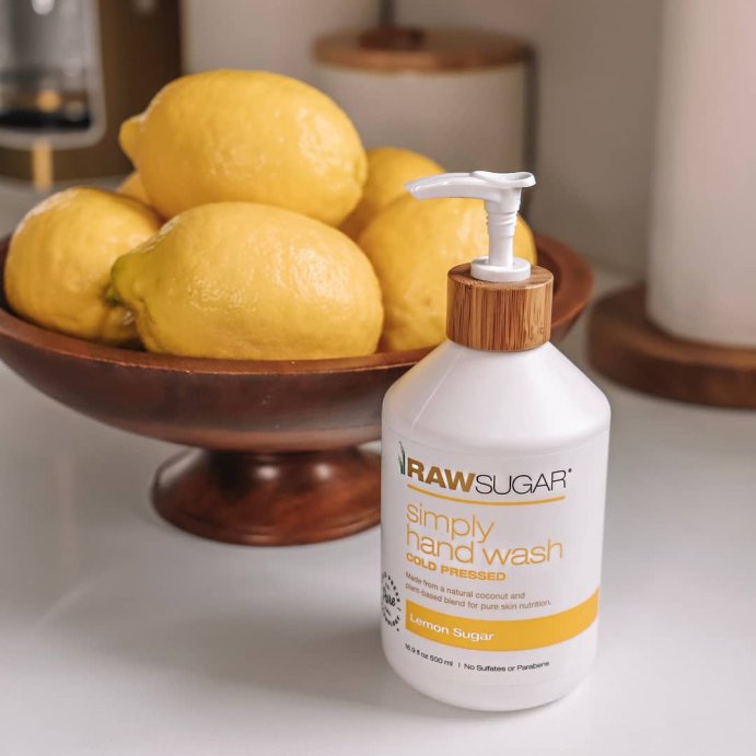 user image by @rawsugarliving, Raw Sugar Simply Hand Wash - Lemon Sugar - 16.9 fl oz