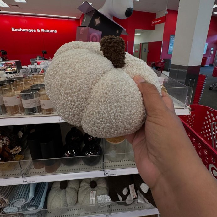 user image by @swaysdeals, Pumpkin Pillow - Bullseye&#39;s Playground&#8482;