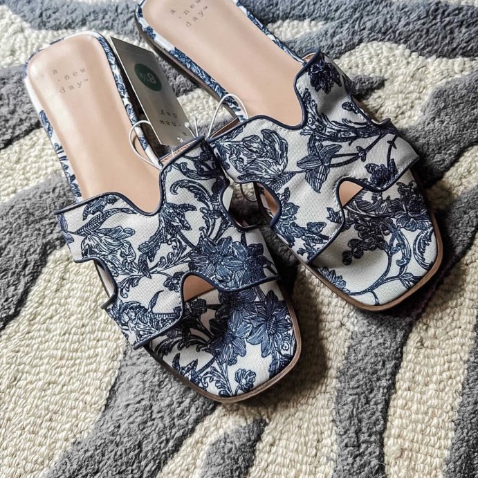 user image by @katiyourfavfashionista, Women's Nina Slide Sandals - A New Day™