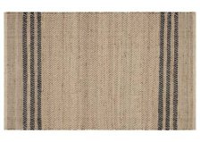 Shop Tapis décoratif Avalon 36x60 jute/noir and more
