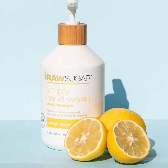 user image by @rawsugarliving, Raw Sugar Simply Hand Wash - Lemon Sugar - 16.9 fl oz