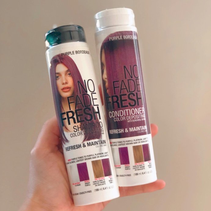 user image by @targetshares, No Fade Fresh Color Depositing Semi-Permanent Hair Color Conditioner - 6.4 fl oz
