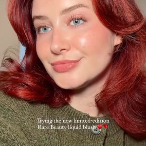 @spacenk&rsquo;s instagram video of Rare Beauty Mini Blush And Luminize Trio