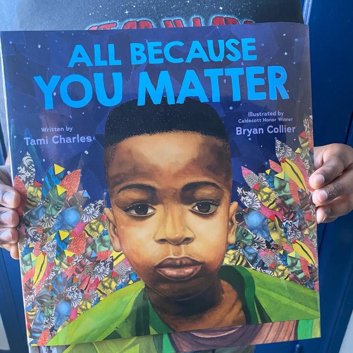 user image by @heyyalldetroit, All Because You Matter - by Tami Charles (Hardcover)