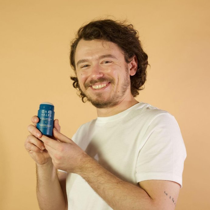 user image by @oarsandalps, OARS + ALPS Men's Roll-On Natural Deodorant - Aluminum-Free 2.6oz