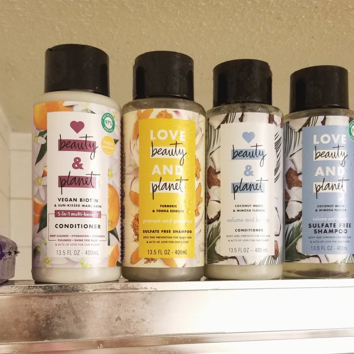 user image by @nwgypsy, Love Beauty and Planet Vegan Keratin & Sun-Kissed Mandarin Conditioner