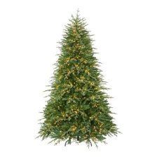 Shop CANVAS Indoor Langley Spruce Twinkle Christmas Tree, 7.5-ft and more